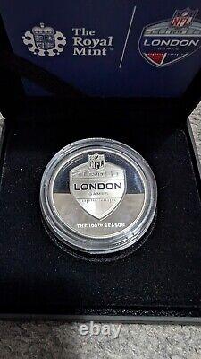 NFL Royal Mint medallion Raiders Vs Bears -Very Rare Coin Collectable