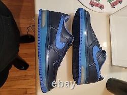 Nike Air Force 1 Sprm Max Air'07 Obsidian Vrsty Royal SZ12 SAMPLE VERY RARE