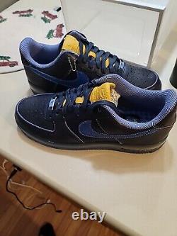 Nike Air Force 1 Sprm Max Air'07 Obsidian Vrsty Royal SZ12 SAMPLE VERY RARE