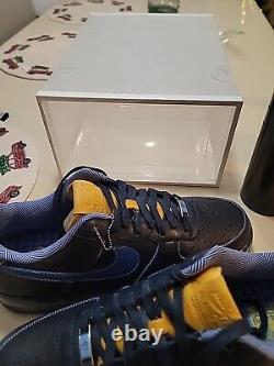 Nike Air Force 1 Sprm Max Air'07 Obsidian Vrsty Royal SZ12 SAMPLE VERY RARE