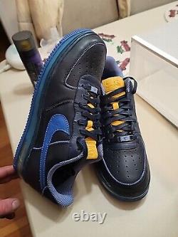 Nike Air Force 1 Sprm Max Air'07 Obsidian Vrsty Royal SZ12 SAMPLE VERY RARE