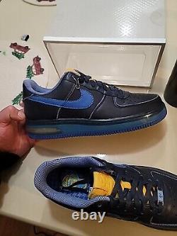 Nike Air Force 1 Sprm Max Air'07 Obsidian Vrsty Royal SZ12 SAMPLE VERY RARE