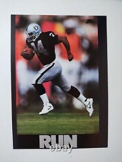 Nike Poster Cards Bo Jackson Hit & Run Set 5x7 Promo Ad- VERY RARE Combo