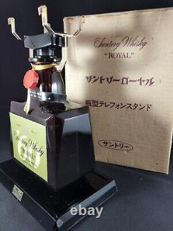 Novelty Vintage SUNTORY Whiskey ROYAL Telephone stand Very rare from Japan
