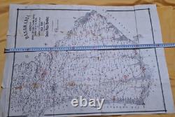 Old original map of Royal Romania Bessarabia 1929, VERY rare kingdom era