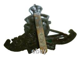 Original WW2 Royal Artillery Plastic Economy Cap Badge KC Vintage Very Rare
