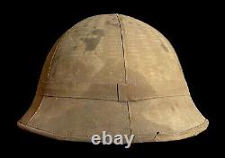 Original WWII Imperial Japanese Army Enlisted Tropical Sun Helmet. VERY RARE