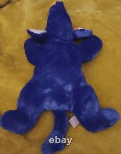 PEANUT the Beanie Baby Made In This Royal Blue Extremely Rare Very Valuable Ty