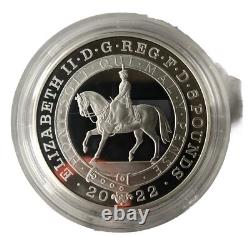 Platinum Jubilee Of Her Majesty The Queen 2022 Royal Mint £5 Very Rare COA 548