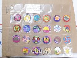 Pogs/milkcaps Slammer Whammers Blade Caps Complete Set Of 30 Very Rare Set