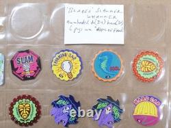 Pogs/milkcaps Slammer Whammers Blade Caps Complete Set Of 30 Very Rare Set