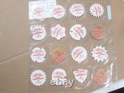 Pogs/milkcaps Slammer Whammers Blade Caps Complete Set Of 30 Very Rare Set