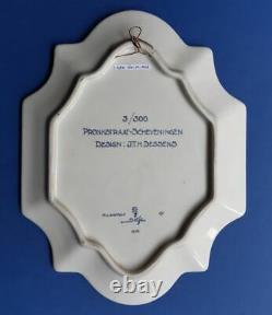 Porceleyne Fles 1980 Schevingen Plaque 23 x 30cm Royal Delft VERY VERY RARE