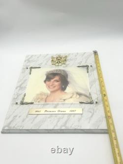 Princess Diana Memorial Plaque. VERY RARE AND LIMITED
