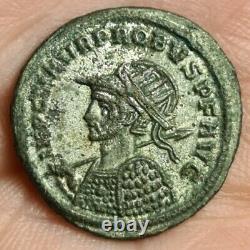 Probus Silvered Antoninianus. SPES AVG. SISCIA. VERY RARE! (RiC V-2 Siscia 786)