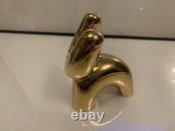 Pure Evil Gold Bunny Royal Doulton Print Signed & Numbered withCOA Very Rare