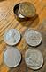 Queen Victoria & Prince Albert Coin Box With 4 Tokens Very Rare And Desirable