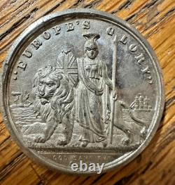Queen Victoria & Prince Albert Coin Box With 4 Tokens Very Rare And Desirable