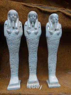 RARE ANCIENT EGYPTIAN ANTIQUES very Rare royal 3 piece Valley of the Kings BC