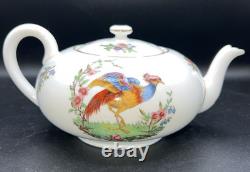 RARE! Antique 1901 VERY EARLY Royal DOULTON Bone China Teapot Edwardian Era