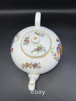 RARE! Antique 1901 VERY EARLY Royal DOULTON Bone China Teapot Edwardian Era