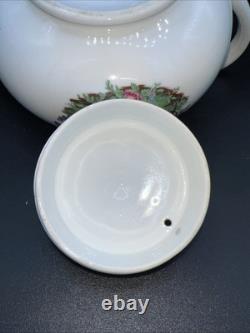 RARE! Antique 1901 VERY EARLY Royal DOULTON Bone China Teapot Edwardian Era