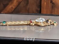 RARE Queen Elizabeth II Coronation 1953 Royal Jeweled Scepter By Alfred Philippe