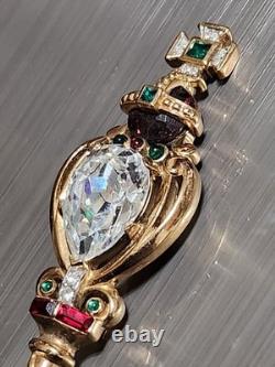 RARE Queen Elizabeth II Coronation 1953 Royal Jeweled Scepter By Alfred Philippe