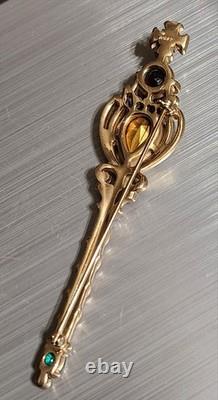 RARE Queen Elizabeth II Coronation 1953 Royal Jeweled Scepter By Alfred Philippe