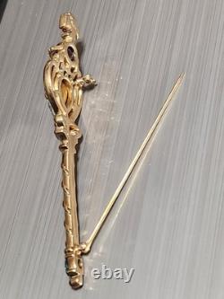 RARE Queen Elizabeth II Coronation 1953 Royal Jeweled Scepter By Alfred Philippe