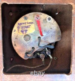 RARE Royal Crown Cola Walnut Wood General Store Wall Clock 1930's Very Good Cond