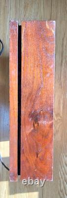 RARE Royal Crown Cola Walnut Wood General Store Wall Clock 1930's Very Good Cond