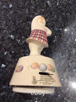 RARE! Royal Doulton Snowman HIGHLANDER MUSIC BOX DS18 In Very Good Condition