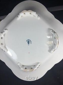 REDUCEDVery rare 1917 Antique Royal Crown Derby BLUE MIKADO CENTERPEICE