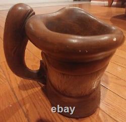 ROYAL DOULTAN LARGE CHARACTER JUG. MADE IN ENGLAND. VERY RARE. YEAR 1940s