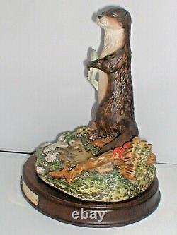 ROYAL DOULTON, OTTER, code DA7, Very Rare, Stunning, 1989, Mint Condition