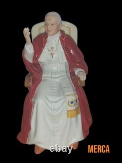 ROYAL DOULTON POPE JOHN PAUL II Limited Edition & COA #00102 Very rare find