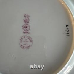 ROYAL Doulton TEMPLE PINK 9 Salad Plates Set Of 4 RARE Very Hard To Find PINK