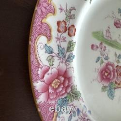 ROYAL Doulton TEMPLE PINK 9 Salad Plates Set Of 4 RARE Very Hard To Find PINK