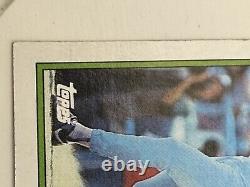 Rare Bo Jackson 1988 Royals Topps #750 Error Card. Excellent condition