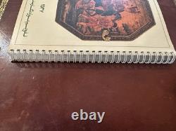 Rare Imperial Persian Calendar (Imperial Year 2537) Very Good Condition