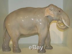 Rare Royal Copenhagen Figurine, VERY LARGE elephant