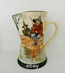 Rare Royal Doulton Seriesware Tudor Jug Gallant Fishers D3680 Very Good