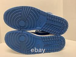 Rare Very Clean Air Jordan 1 Mid Team Royal Ice Blue size 10 554724-400
