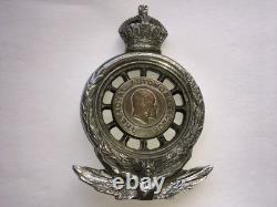 Rare Very Large Royal Automobile Club Early Full Members Badge(unusual Mounting)