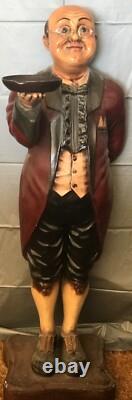 Rare Vintage Royal Butler Statue Very Good Condition