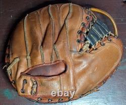 Rare Vintage Royal C349 Catchers Glove Mitt, Two Tone Color Very Good Condition