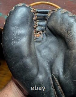 Rare Vintage Royal C349 Catchers Glove Mitt, Two Tone Color Very Good Condition
