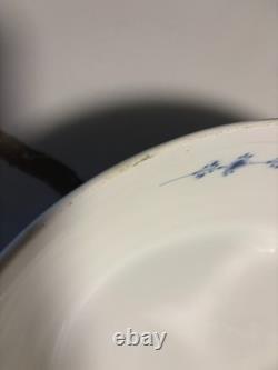 Rare Vintage Royal Copenhagen Blue Soup Tureen with Lid very good condition