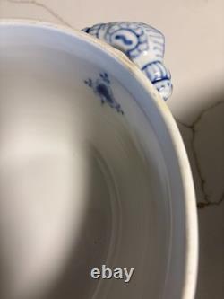 Rare Vintage Royal Copenhagen Blue Soup Tureen with Lid very good condition